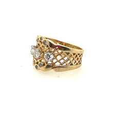 Load image into Gallery viewer, Vintage Diamond Ring 14k