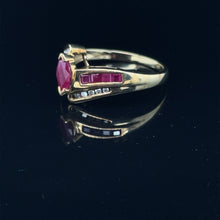 Load image into Gallery viewer, Ruby and Diamond Vintage Ring