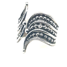 Load image into Gallery viewer, F. Balladares Taxco Vintage Sterling Silver Cuff Clamper Bracelet